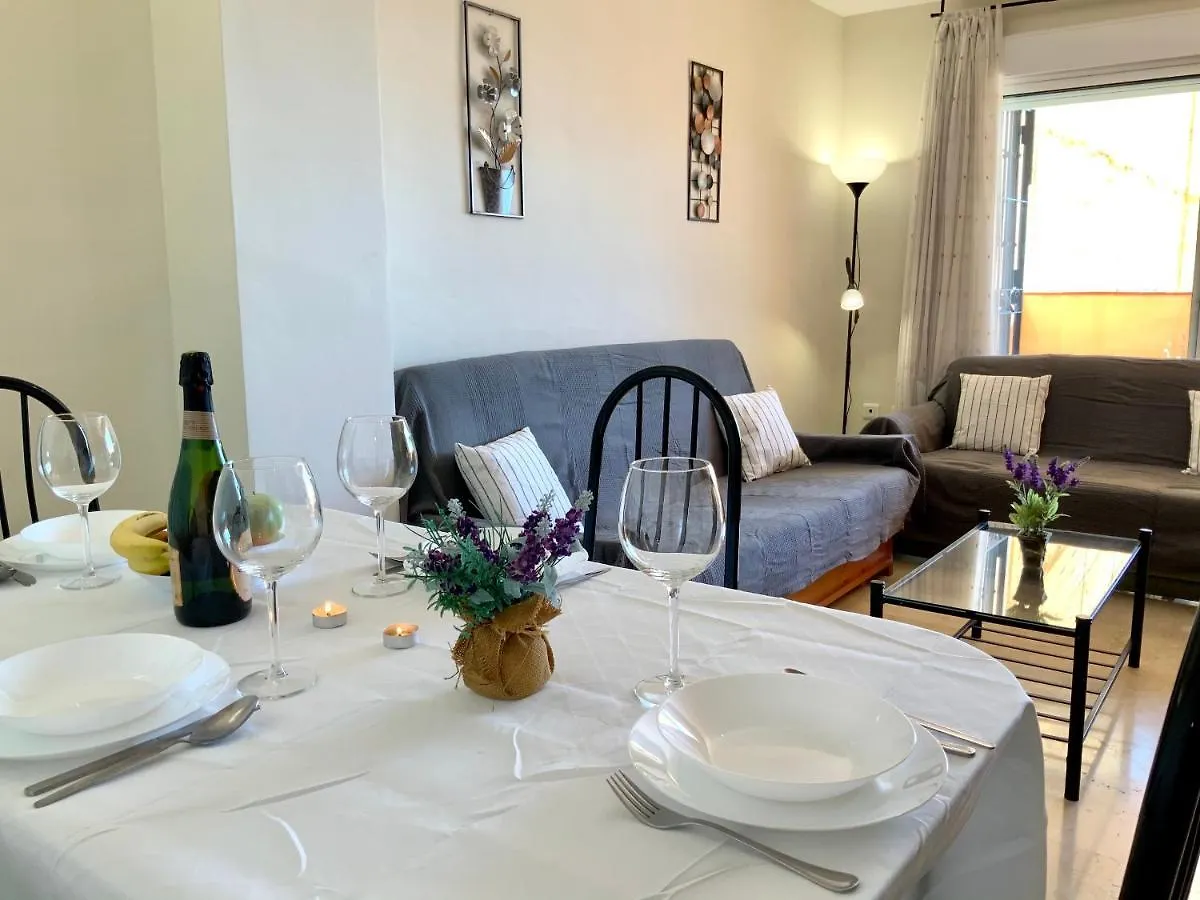Apartamento De 2 Dormitorios, Gran Terraza, Vistas Al Mar Cerca Playa Carvajal Benalmadena 0*,  Spain